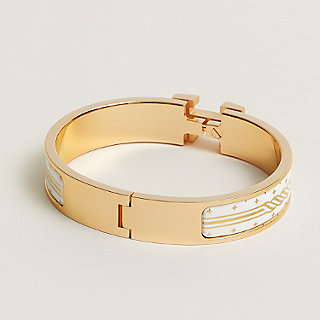 Hermès - Clic H Quadrige AU Fil Bracelet, Women's, Metal